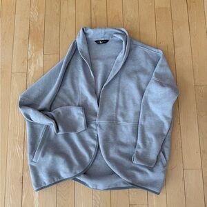 The North Face Gray Poly Waterfall Cardigan